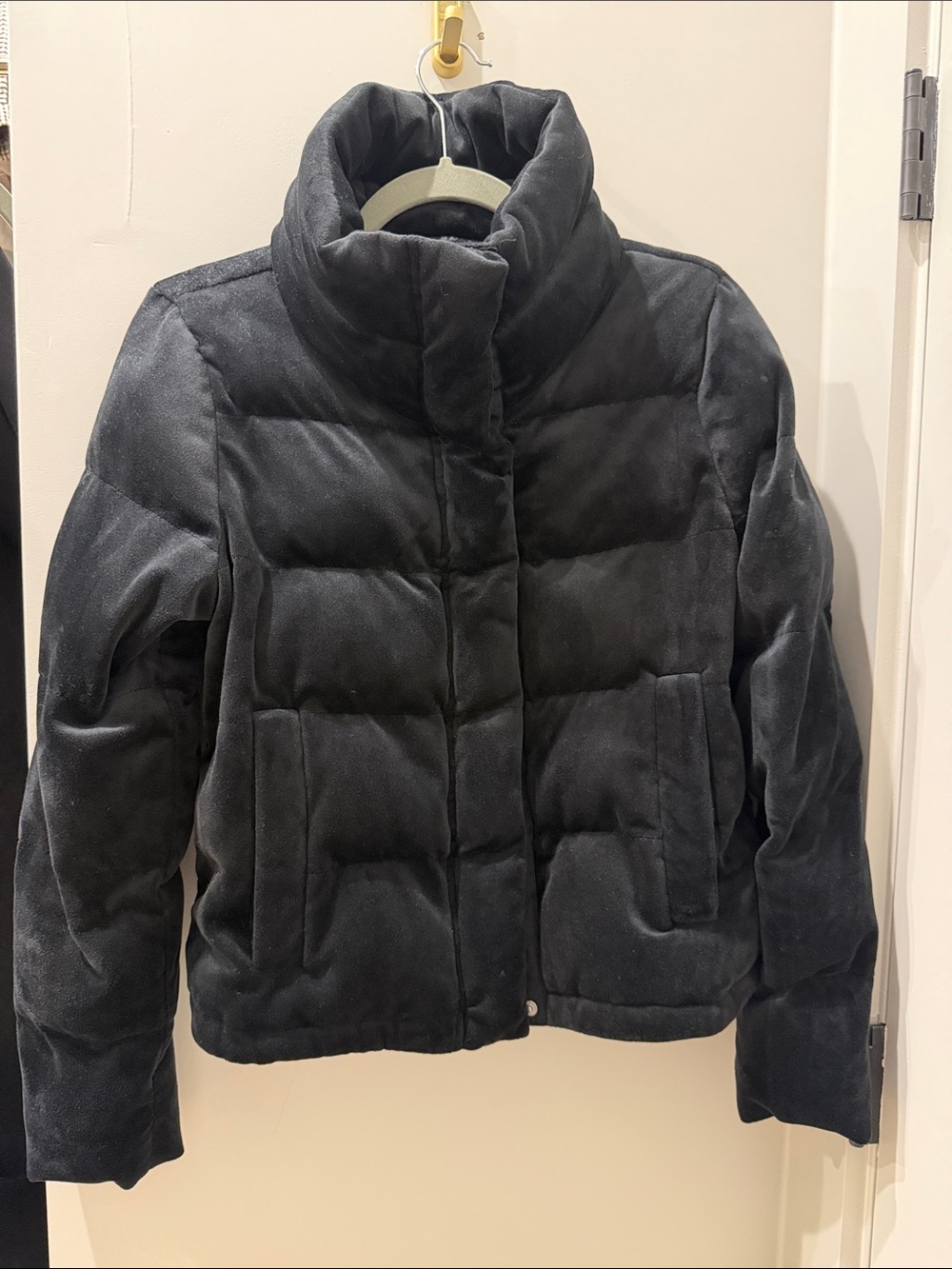 Abercrombie & Fitch Black Puffer Jacket XS
